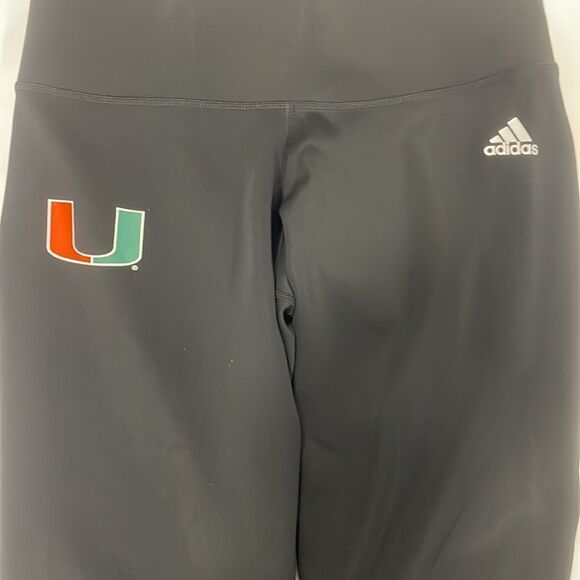 ADIDAS University of Miami Hurricanes Climalite moisture wicking Black C… - Picture 5 of 5